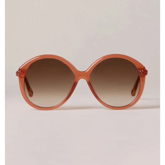 Chloé Nude Round Sunglasses
